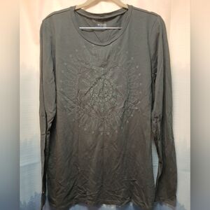 Columbia Dark Teal Long Sleeve Tee XL